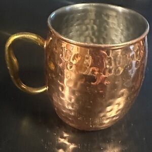 Godinger Copper Mug with Gold-Tone Handle